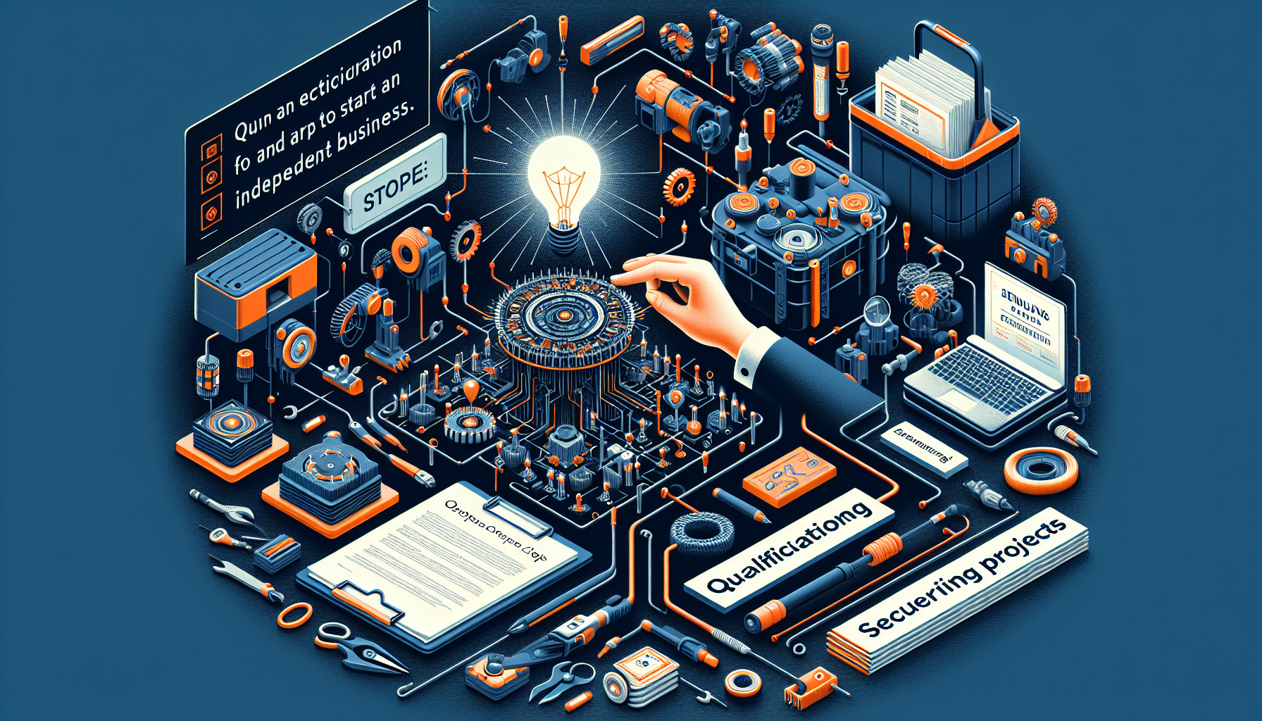 電気工事士が独立するための具体的な手順｜資格・資金・案件獲得まで